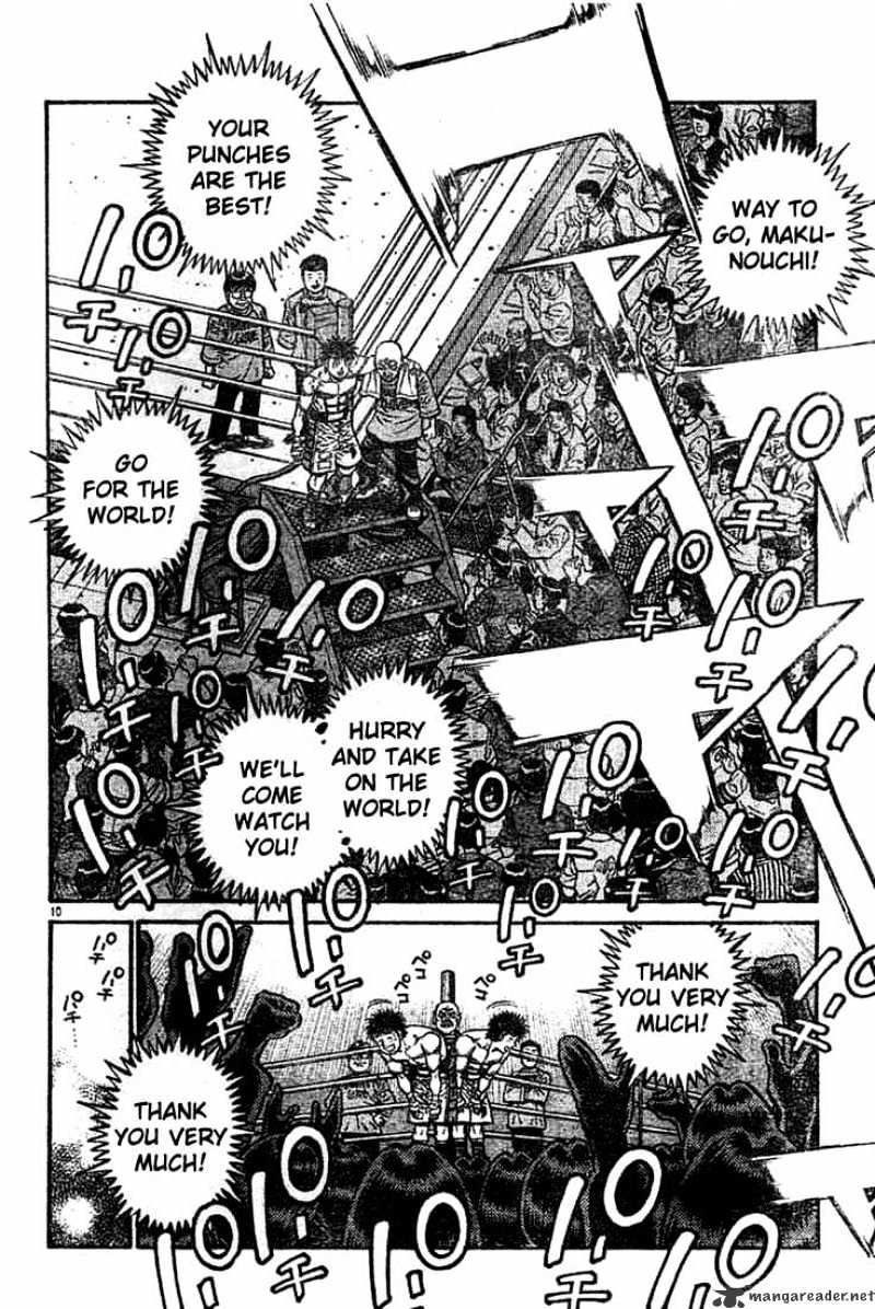 Hajime no Ippo: Fighting Spirit, Chapter 740 image 09